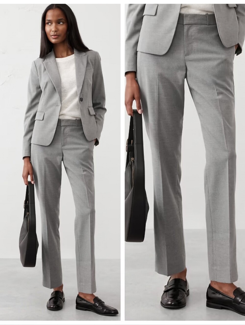 NWT Banana Republic Ryan Fit Twill Stretch Women's 4S (32" waist) Quiet Luxury